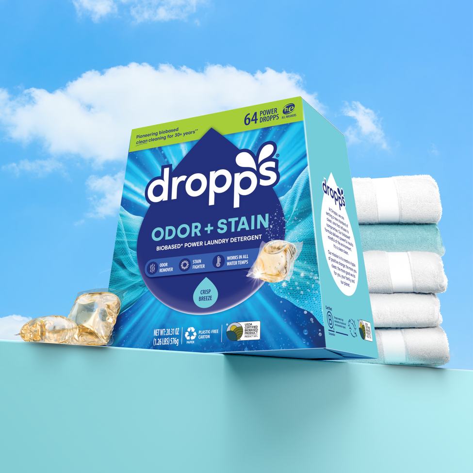 Odor & Stain Laundry Detergent Pods, Crisp Breeze