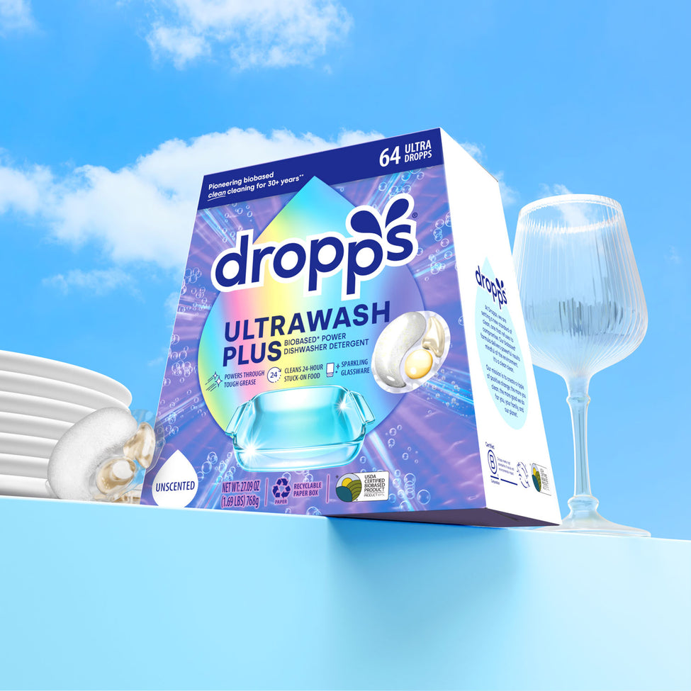 UltraWash Plus Biobased Power Dishwasher Detergent Pods, Unscented