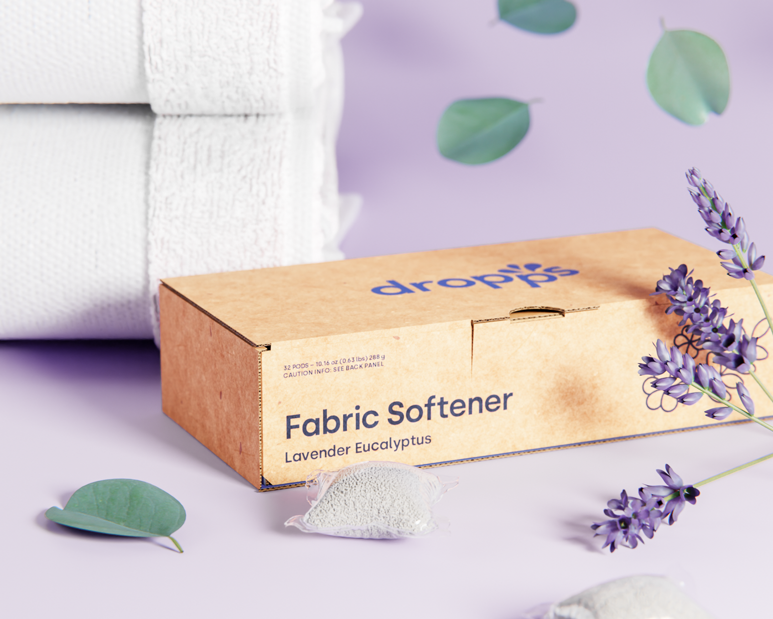 Fabric Softener Pods, Lavender Eucalyptus – Dropps